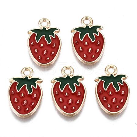 Alloy Enamel Pendants ENAM-S115-026-1