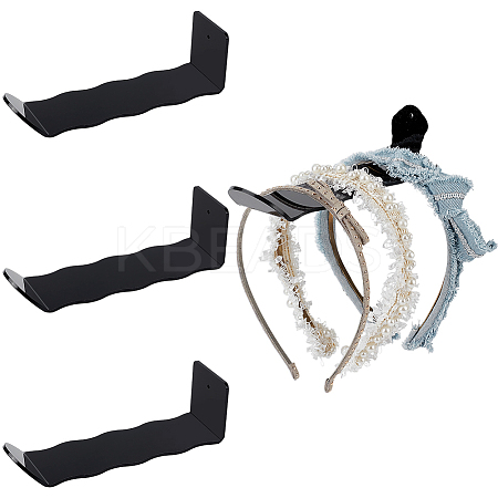 4Pcs Acrylic Wall Corner Storage Rack AJEW-PH0008-74-1