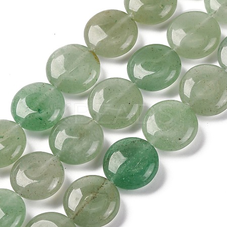 Natural Green Aventurine Beads Strands G-C159-A04-01-1