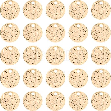 100Pcs Brass Charms KK-FH0004-61-1
