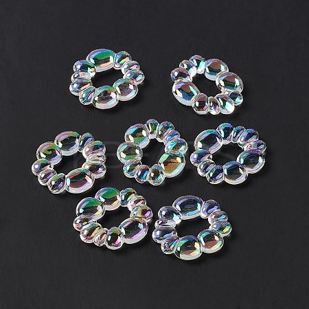 Transparent Acrylic Linking Rings X-OACR-E004-23-1