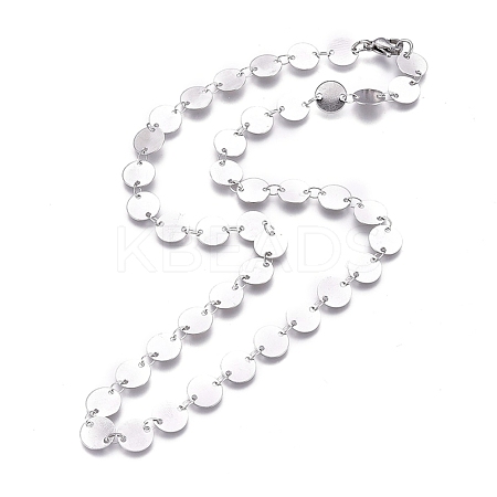 Non-Tarnish 304 Stainless Steel Link Chains Necklaces NJEW-I238-14A-P-1