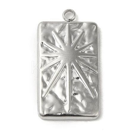 Non-Tarnish 304 Stainless Steel Pendants STAS-E216-216P-1
