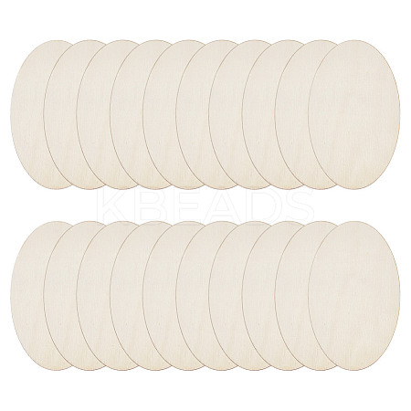 Unfinished Blank Wooden for Painting Arts WOOD-WH0048-18A-1