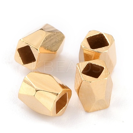 Brass Spacer Beads KK-O133-202D-G-1