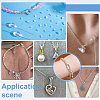 925 Sterling Silver Spring Gate Rings & Tube Bails & Lobster Claw Clasp & Open Jump Rings & Spacer Beads & Crimp Bead Cover FIND-PH0028-32-5