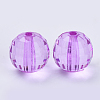 Transparent Acrylic Beads TACR-Q254-8mm-V48-2