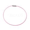 Steel Wire Bracelet Cord DIY Jewelry Making TWIR-R004-03-1