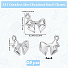 20Pcs 304 Stainless Steel Charms STAS-BBC0007-73P-2