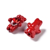 Spray Painted Alloy Bead PALLOY-H134-60-2