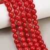 Dyed Natural White Jade Beads Strands GG-CBAD029-A09-8mm-1