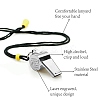 Tarnish Resistant 304 Stainless Steel Whistles DIY-WH0344-030-3