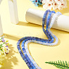3 Strands 3 Colors Glass Beads Strands GLAA-TA0004-08-5
