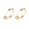 304 Stainless Steel Clip-on Earring Converters Findings STAS-O110-20G-5