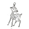Deer Tibetan Style Alloy Big Pendants LS-TIBEP-F061-01AS-2