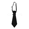 Chistmas Theme Non-woven Fabrics Necktie LS-AJEW-L092-A01-2