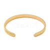 Boy Girl Stainless Steel Open Cuff Bangles for Women LS-BJEW-G708-01C-G-3