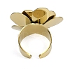 304 Stainless Steel Open Cuff Rings RJEW-K285-01G-3