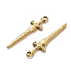 304 Stainless Steel Pendants X-STAS-B054-06G-2