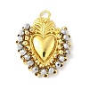 Alloy Glass Pendants FIND-Z074-01G-2