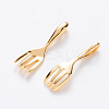 Brass Pendants X-KK-T049-034G-NF-2