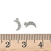 304 Stainless Steel Pendant Rhinestone Settings STAS-Z144-02P-01-3