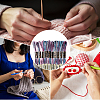 10 Skeins 6-Ply Polyester Embroidery Floss OCOR-CY0002-99C-7