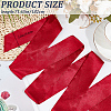 Satin Cloth Ribbon Wrap Around Chain Belt AJEW-WH0314-198C-2