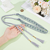 1Pc Cotton and Linen Flower Lace Tassel Waist Belly Belts AJEW-GF0012-32A-3