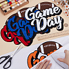 4Pcs 4 Colors Polyester Iron on/Sew On Patches PATC-FG0002-59-3
