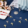 20Pcs 2 Colors Alloy with Rhinestone Pendants FIND-SC0009-94-4
