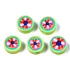 Handmade Polymer Clay Beads CLAY-N008-039E-1