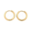 Ion Plating(IP) 304 Stainless Steel Huggie Hoop Earrings X-EJEW-F111A-14mm-G-2