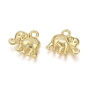Electroplated Alloy Charms X-PALLOY-G267-02G-2
