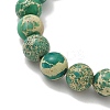 Natural Imperial Jasper Beads Bracelets BJEW-JB12319-4