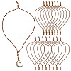 Adjustable Waxed Polyester Cord Necklace Making NJEW-TAC0028-1