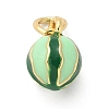 Brass Enamel Pendants KK-S511-01A-G-1