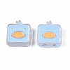 Transparent Acrylic Beads ACRC-S039-09-3