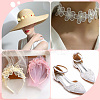 Flower Polyester Lace Trim Ribbon OCOR-WH20003-03A-04-5