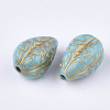 Plating Acrylic Beads LS-X-PACR-T008-07B-2