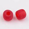 8/0 Frosted Round Glass Seed Beads X-SEED-A008-3mm-M5-2