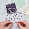Natural Amethyst Chip Beads G-CJ0001-23-5