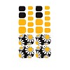 Full-Cover Glitter Powder Toenail Wraps Stickers LS-MRMJ-R112-ZXJ-079-1