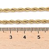 304 Stainless Steel Rope Chain Necklaces LS-NJEW-F226-03G-05-3