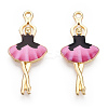 Printed Alloy Pendants ENAM-ZX002-32H-2