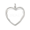 Valentine's Day Brass Pendants KK-E796-10P-1