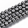 Electroplate Glass Beads Strands LS-EGLA-T012-02C-8MM-1