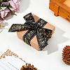 30Yards 3 Colors Musical Note Pattern Polyester Striped Ribbon OCOR-DC0001-19-5