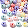 Spray Painted Acrylic Beads MACR-S280-03-1