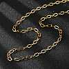 304 Stainless Steel Cable Chain Necklace Making X-STAS-A028-N091G-3
